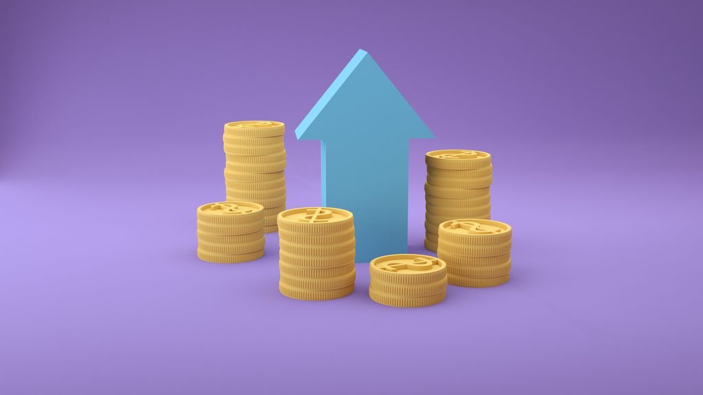 Compound interest helping money grow over time through long-term investing