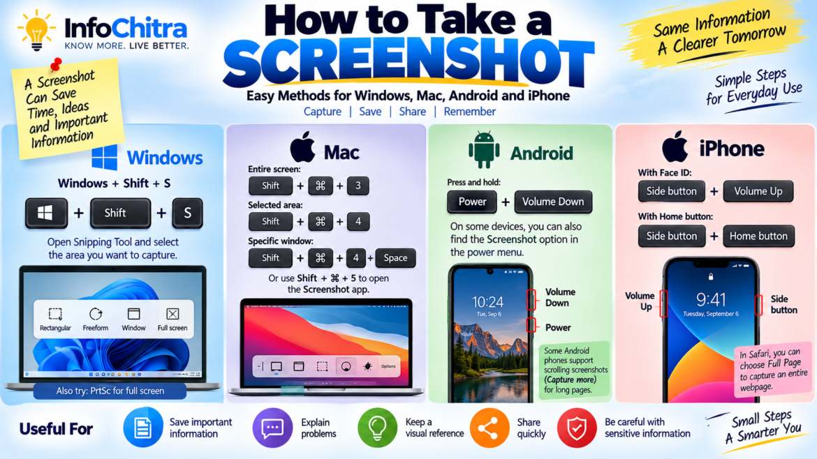how to take a screenshot