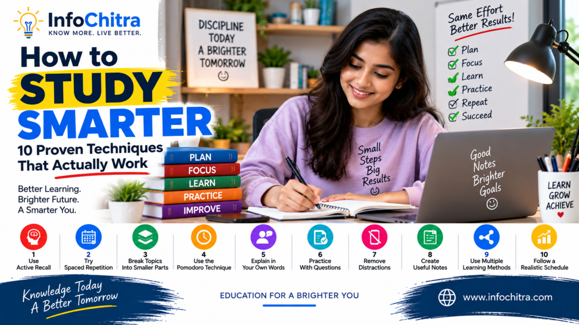 Study Techniques: 10 Proven Ways to Learn Smarter & Faster