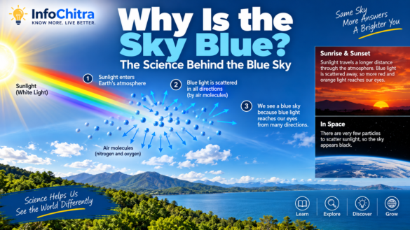 Why is the sky blue